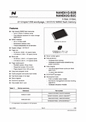 DataSheet NAND01GW3B2B pdf